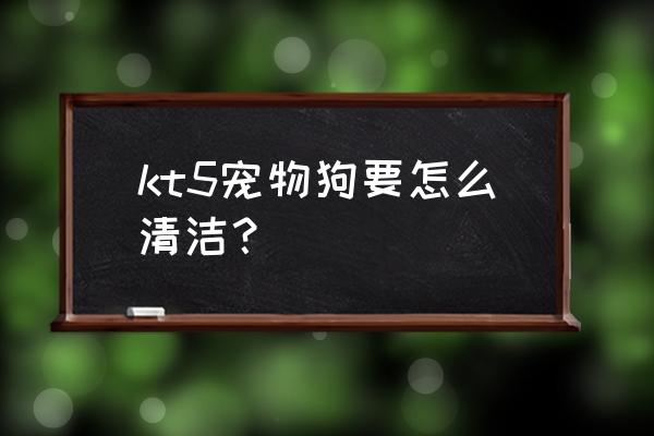 干洗粉怎么给狗狗洗 kt5宠物狗要怎么清洁？