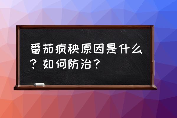 如何解决西红柿落花落果的问题 番茄疯秧原因是什么？如何防治？