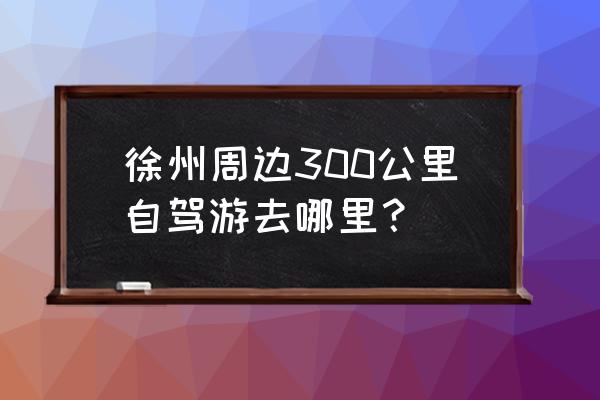 徐州旅游一日游最佳攻略 徐州周边300公里自驾游去哪里？