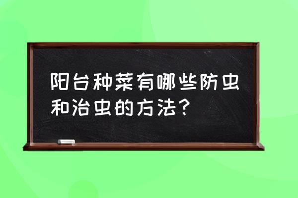 细菌最怕的10种菜 阳台种菜有哪些防虫和治虫的方法？