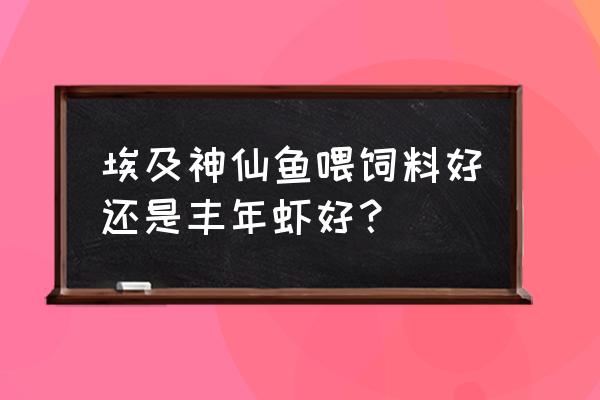 海水鱼怎么选饲料喂养 埃及神仙鱼喂饲料好还是丰年虾好？